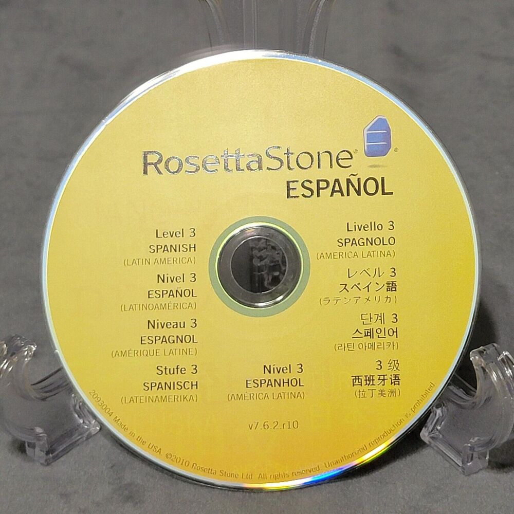 Rosetta Stone Spanish Totale V4 Level 3, Disc Only